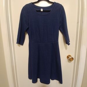 Denim 3/4 Sleeve Dress